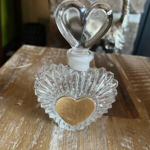 Heart-Shaped Glass Perfume Bottle with Stopper “Lilli”
